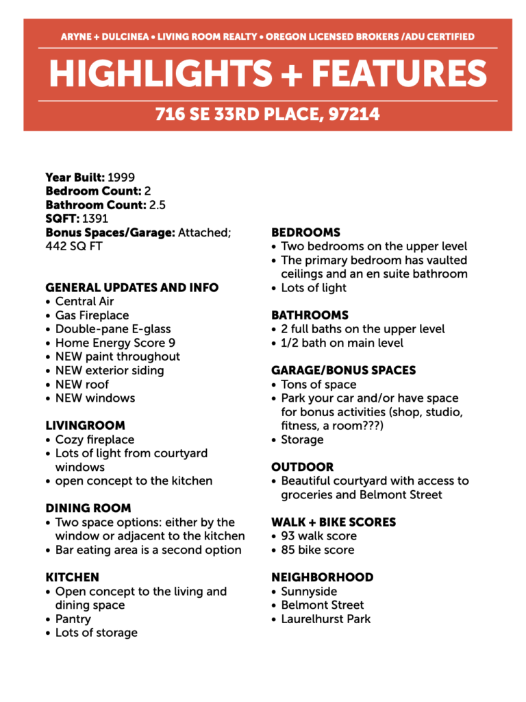 Aryne + Dulcinea with Living Room Realty, Portland, Oregon. Aryne Blumklotz, Buyers, Dulcinea Myers-Newcomb, Sellers, aryneanddulcinea.com